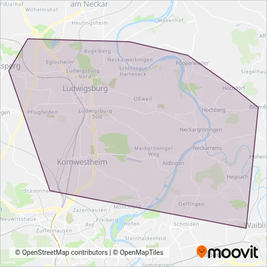 LVL coverage area map