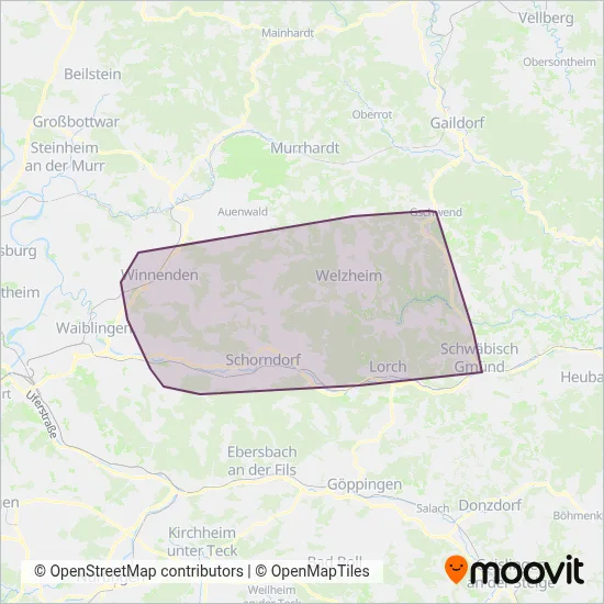 Dannenmann coverage area map