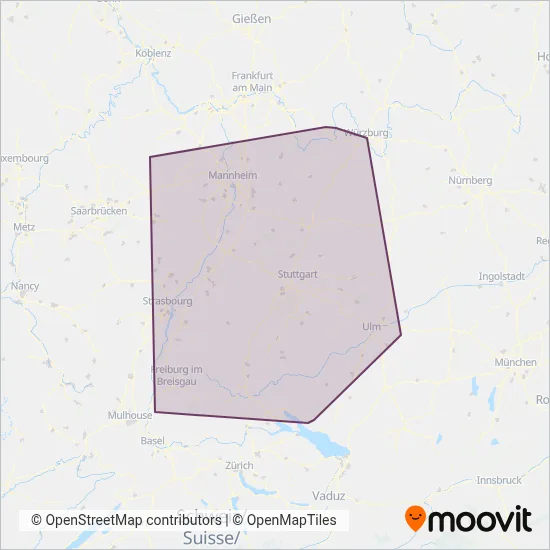 NVBW (Bus) Verbundsgebiet