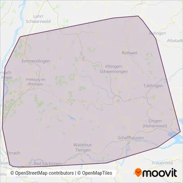 Схема покрытия компании SBG