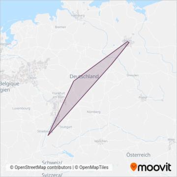 FlixTrain-de coverage area map