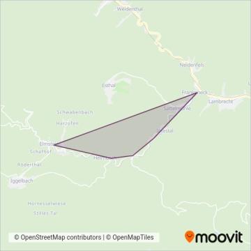 Verkehrsverbund Rhein-Neckar coverage area map