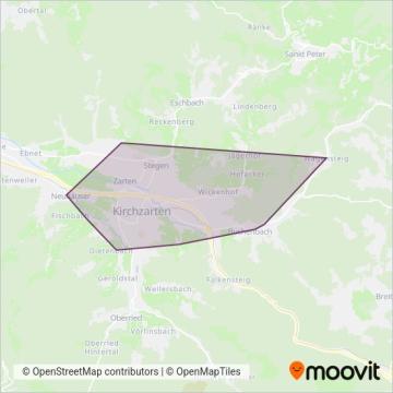 Dreisam-Stromer coverage area map
