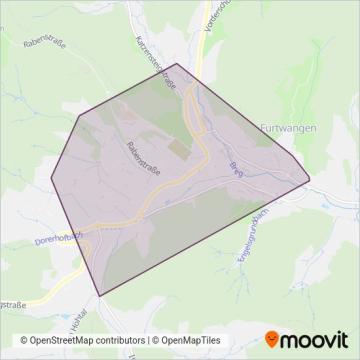 Bürgerbus Furtwangen e.V. coverage area map