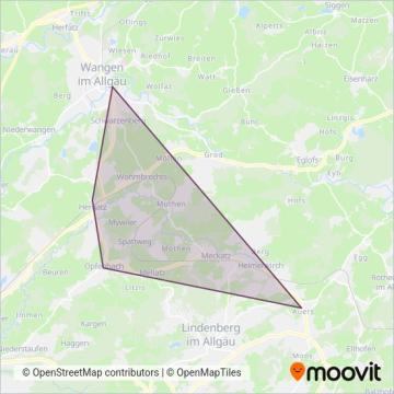 Sohler Reisen coverage area map
