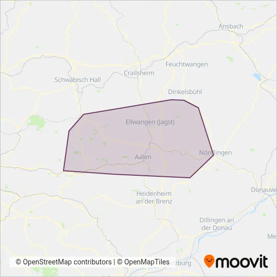 FMO coverage area map