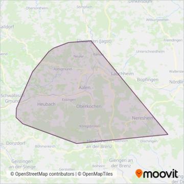 OstalbMobil GmbH coverage area map