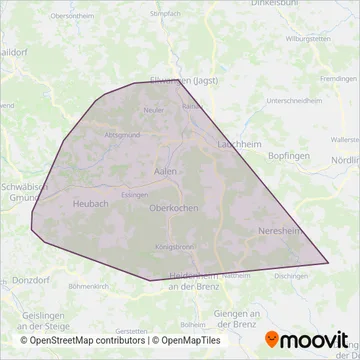 OstalbMobil GmbH coverage area map