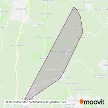Omnibus Sauter coverage area map