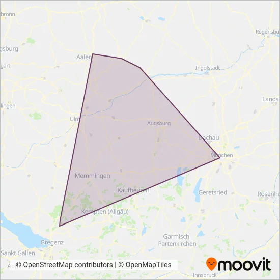 GYRE Arverio Bayern GmbH Verbundsgebiet