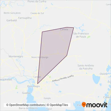 Citral - DAER coverage area map