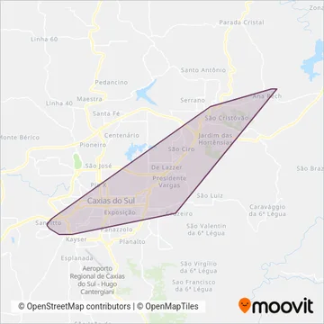 ACTL coverage area map