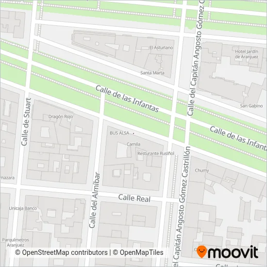 Mapa del área de cobertura de AISA