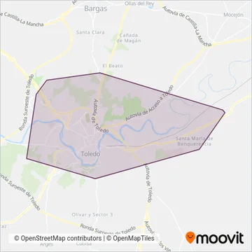 Unauto S.L. coverage area map