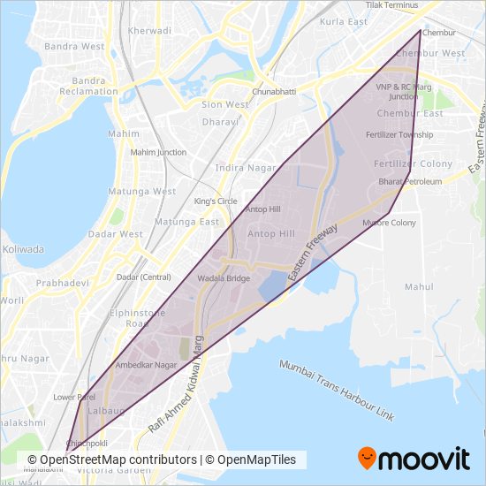 MMRDA (Mumbai Metropolitan Region Development Authority) coverage area map