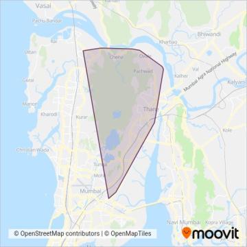 TMT AC bus coverage area map