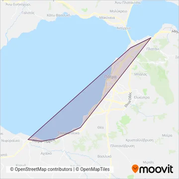 HELLENIC TRAIN SA coverage area map