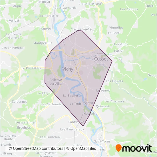 Mobivie coverage area map