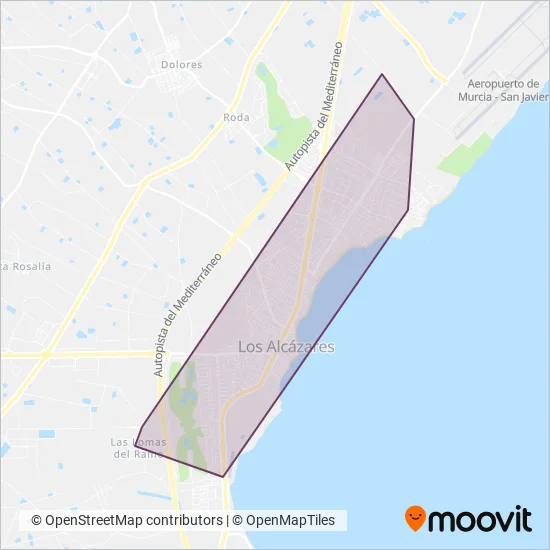 Travelpym coverage area map