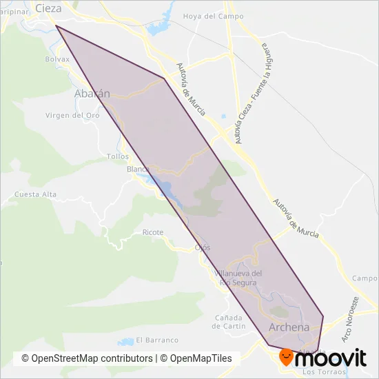 Cobertura del mapa de Mellizo