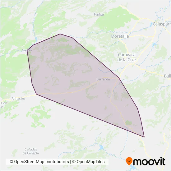 López Fernández coverage area map