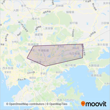 社区微巴 coverage area map
