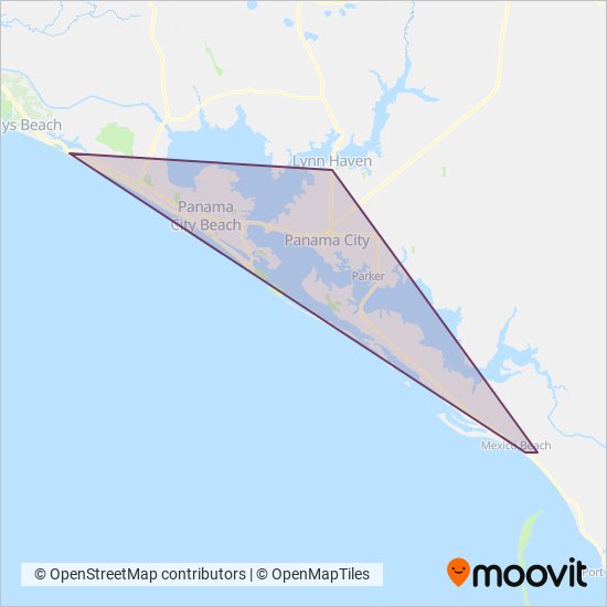 Bayway coverage area map