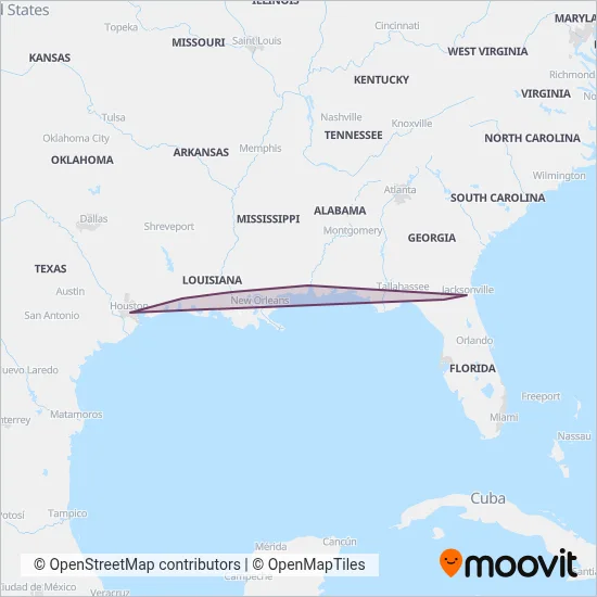 Greyhound-us coverage area map