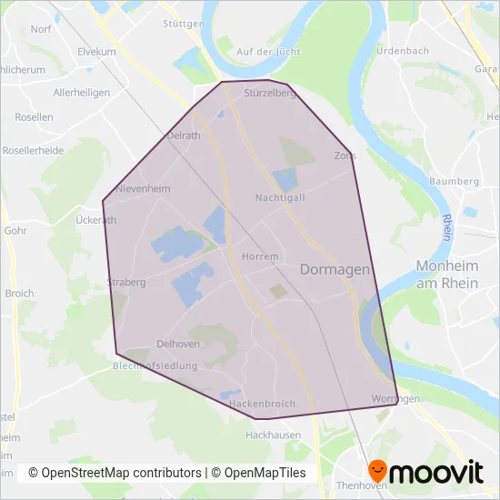 BVR Busverkehr Rheinland Verbundsgebiet