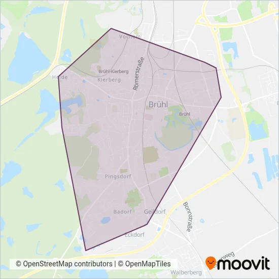 Stadtwerke Brühl Verbundsgebiet