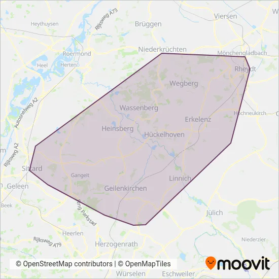 West Verkehr Verbundsgebiet