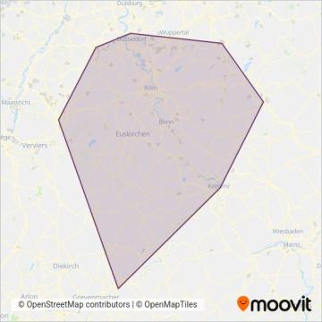 Схема покрытия компании SEV