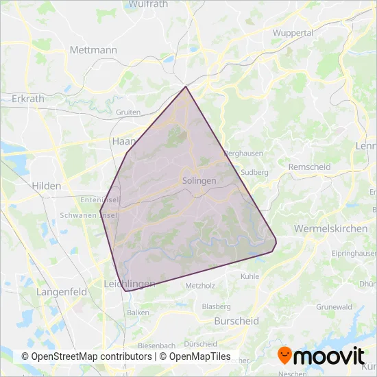 Stadtwerke Solingen Verbundsgebiet