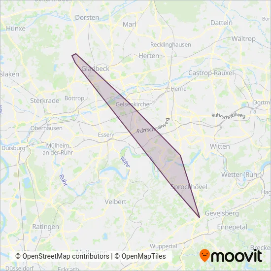 BOGESTRA SB Verbundsgebiet