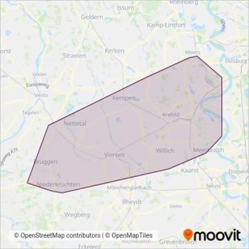 SWK (Bus) coverage area map