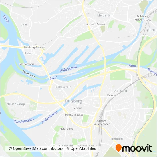 TRI Train Rental coverage area map