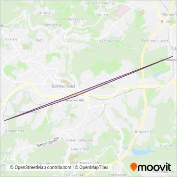 Схема покрытия компании REGIOBAHN