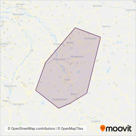 S-Bahn Verbundsgebiet