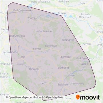 Схема покрытия компании Karl Köhne