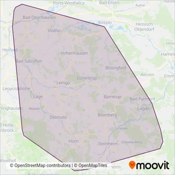 Karl Köhne coverage area map
