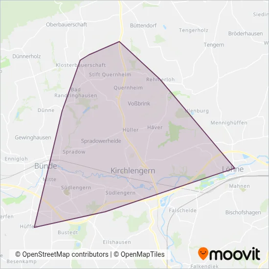 Stoffregen coverage area map