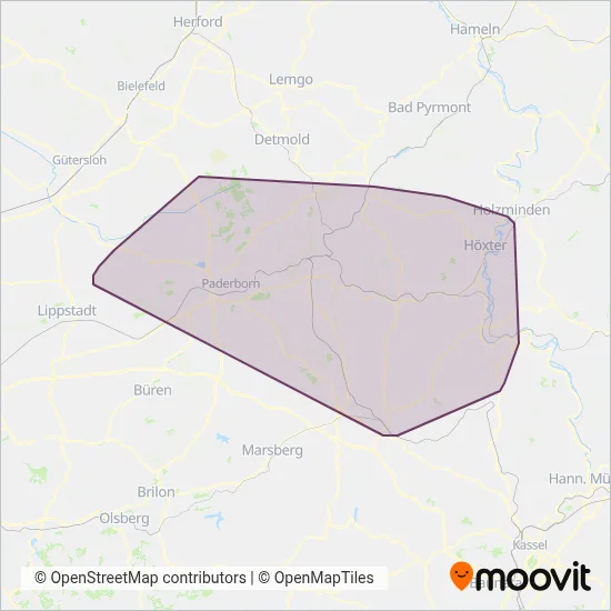 go.on Gesellschaft für Bus- und Schienenverkehr mbH Verbundsgebiet