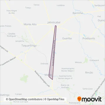 Danubio Azul coverage area map