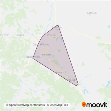 RVTD coverage area map