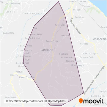 Di Fonzo coverage area map
