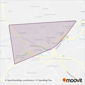 Baltour coverage area map