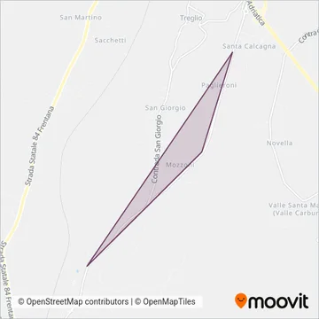 Trasporto Unico Abruzzese coverage area map