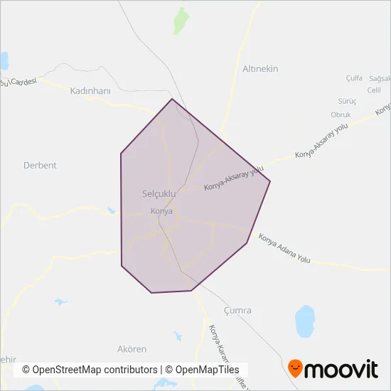 ATUS (Bus) coverage area map