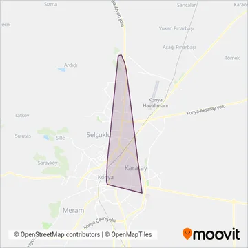 ATUS (Tram) coverage area map