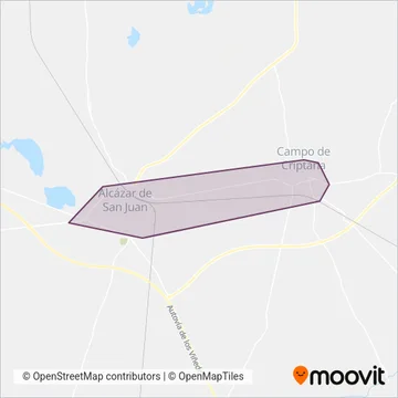 Autobuses Arteaga coverage area map